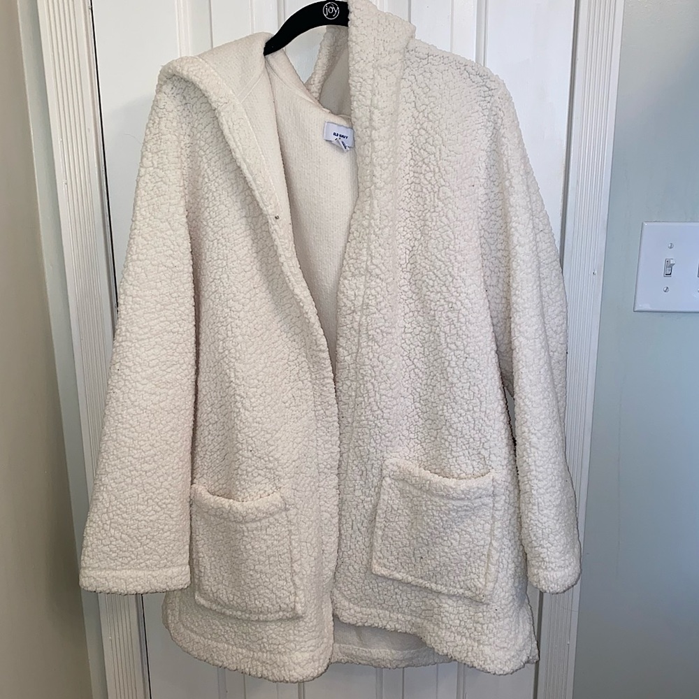 Old Navy Sherpa Hooded Sweatshirt